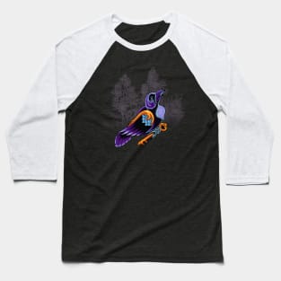 Raven and the Skeleton Key Baseball T-Shirt